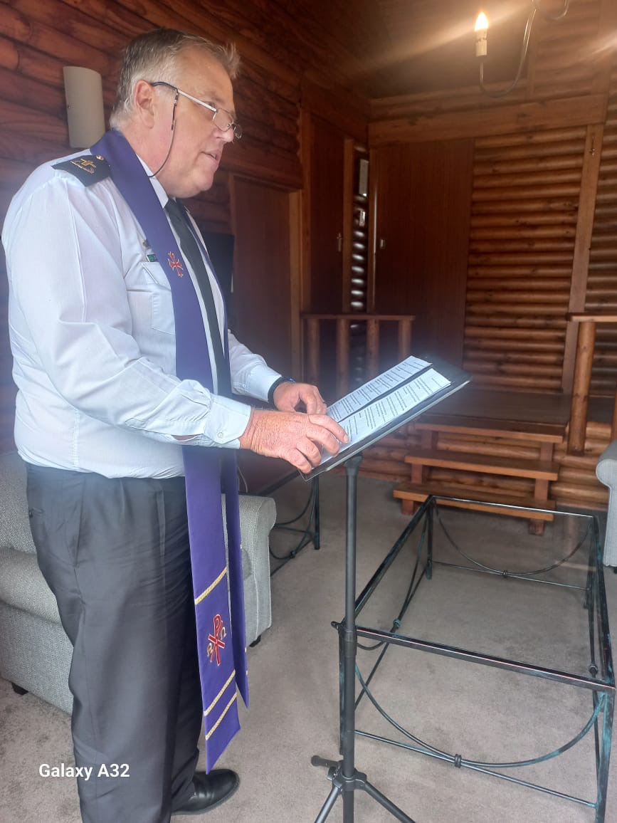 Wedding ceremony by Dr. Gerrit Rademeyer in Colesberg